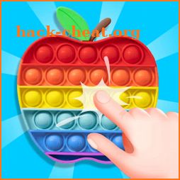 Antistress relaxing toy game icon