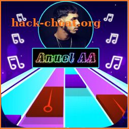 Anuel AA Song for Piano Tiles Game icon