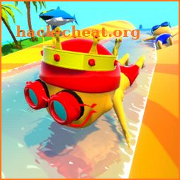 Aqua .io : Aquapark Water Sliding Game icon