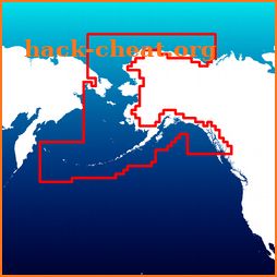 Aqua Map Alaska icon