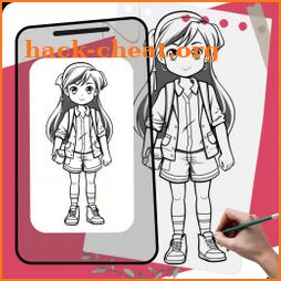 Ar Drawing: Trace to Sketch icon