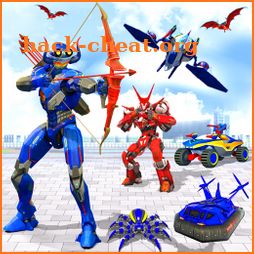 Archery king, Fly Bus Robot 3d icon