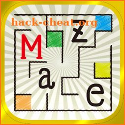 Area maze puzzle Full icon
