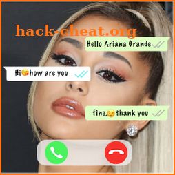 Ariana Grande Prank Video Call icon