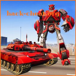 Army Transforming Robot Tank Fighting Robot Wars icon