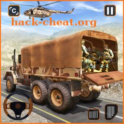 Army Truck Driving Game 2021- Cargo Truck 3D icon