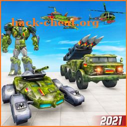 Army Truck Robot Car Game -Transforming Robot Game icon