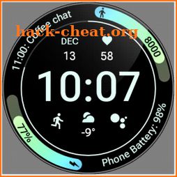 Athlete 2 - Wear OS watch face icon