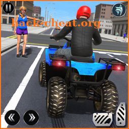 ATV Quad Bike Simulator 2018: Bike Taxi Games icon