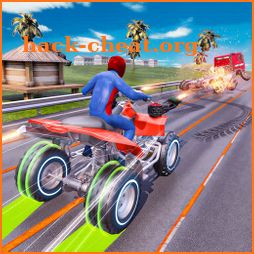 ATV Quad Bike Simulator: Traffic Shooting Game icon