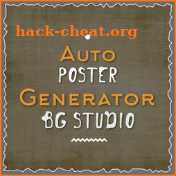 Auto Poster Generator - Text Maker icon
