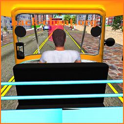 Auto Rickshaw game 3D car game icon