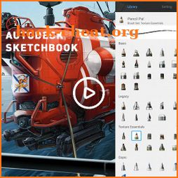 Autodesk Sketchbook Video Tutorials 2020 icon
