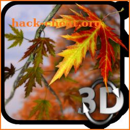 Autumn Leaves in HD Gyro 3D Parallax Wallpaper icon
