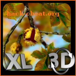 Autumn Leaves in HD Gyro 3D XL  Parallax Wallpaper icon
