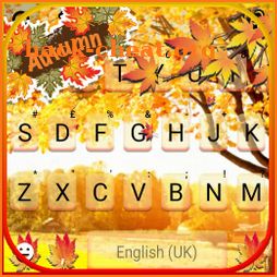 Autumn Nature Keyboard Background icon