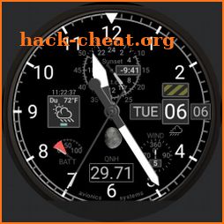 Aviator Watch Face for US Pilots, QNH icon
