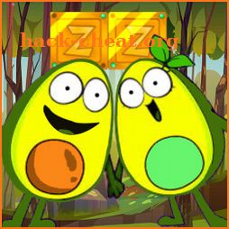 avocado couple adventure icon