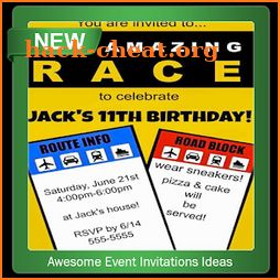 Awesome Event Invitations Ideas icon