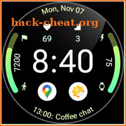 Awf Fit [X] - Wear OS 3 face icon