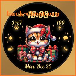 AZ269 Christmas Cat Watch Face icon