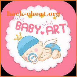 Baby art: Baby photo & Baby pics app free icon