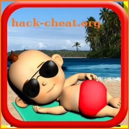 Baby Babsy At The Beach Gold icon