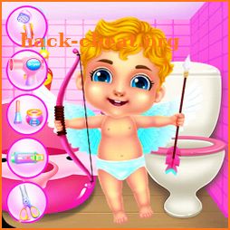 Baby Boy Caring Cupidon Dresses icon