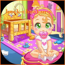 Baby Doll House Cleaning - Home cleanup game icon