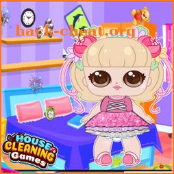 Baby Doll Lol House Cleaning icon