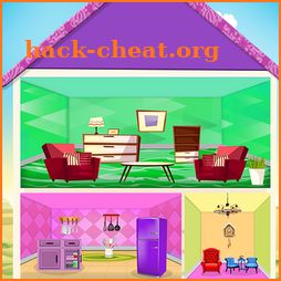 Baby Dollhouse Room Decorating icon