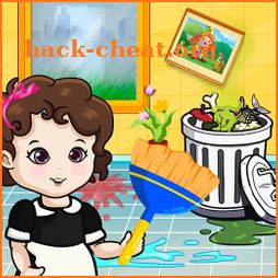 Baby Emma House Cleaning - Home Cleanup Girls Game icon