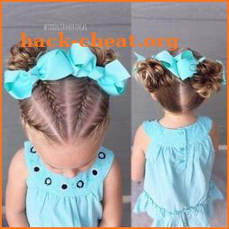 Baby hairstyles for short hair icon