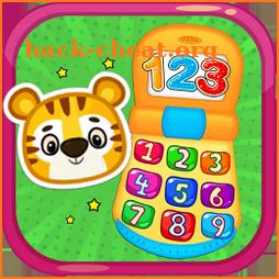 Baby phone toddler games -Numbers, Animals & Music icon