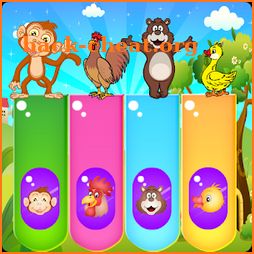 Baby Piano Game for Kids-Animals, Rhymes and Music icon