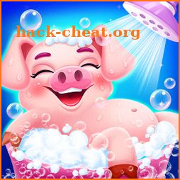 Baby Pig Care - Raise & Dress Up Pink Pet Pig icon