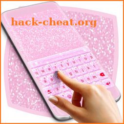 Baby Pink Glitter Keyboard icon