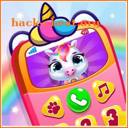 Baby Princess Phone: My Baby Unicorn Care For Kids icon