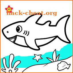 Baby Shark Coloring and Drawing icon