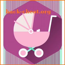 Baby tracker day by day - feeding, sleep, diaper icon