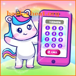 Baby Unicorn Phone For Kids icon