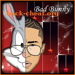 Bad Bunny Piano Game Tile icon