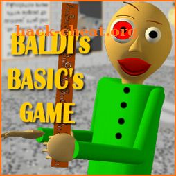 Baldi's basics robIox game icon