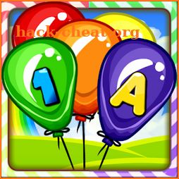 Balloon Pop Kids Learning Game Free for babies 🎈 icon