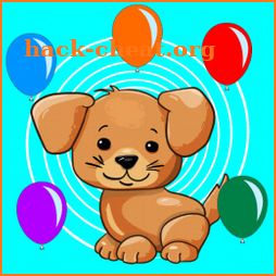 Balloon Pop : Kids Word Game (Animals Version) icon