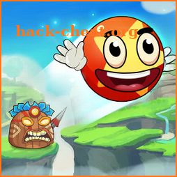 Ball's Journey 6 - Red Bounce Ball Heroes icon