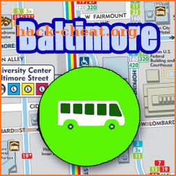 Baltimore Bus Map Offline icon