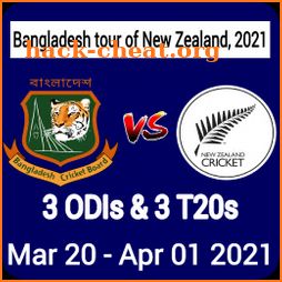 BAN VS NZ 2021: Bangladesh vs New Zealand Schedule icon