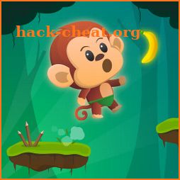 banana monkey run - jungles island icon