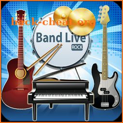 Band Live Rock (drum, bass, guitar, piano, mic) icon